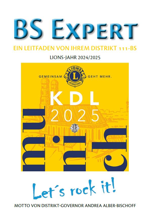 BS Expert 24/25 <p>Leitfaden Distrikt 111-BS</p><p>nur mit Anmeldung</p>